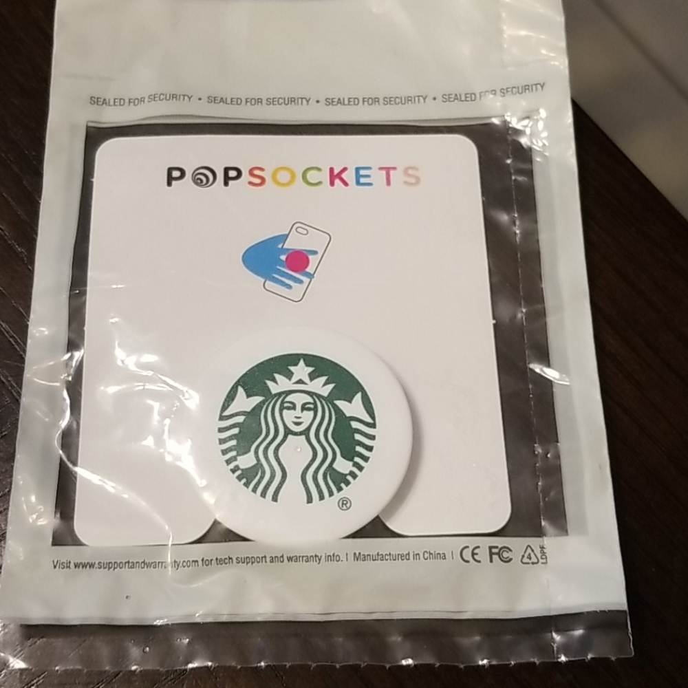 Starbucks pop socket